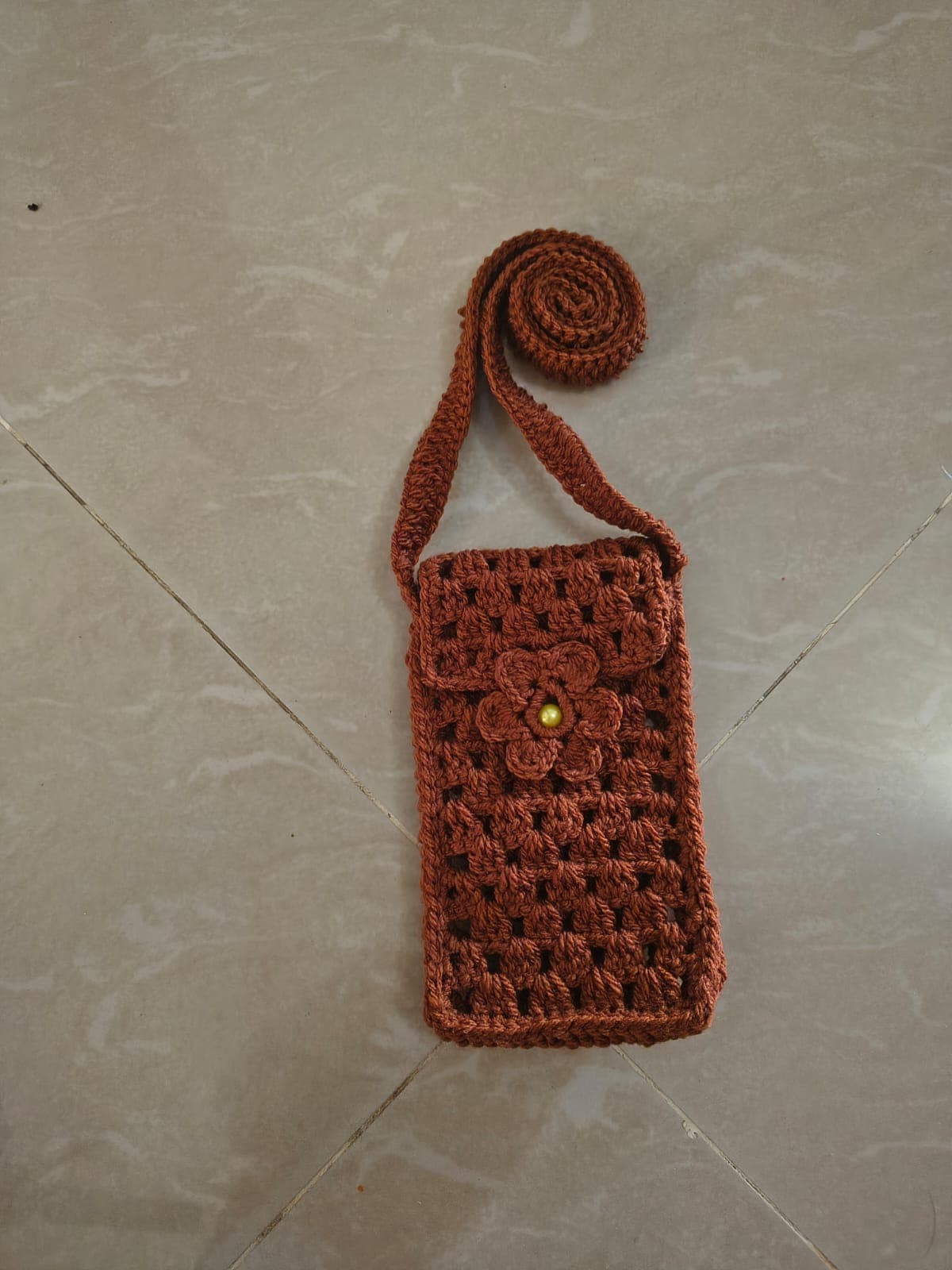 Crochet Sling Phone Bag
