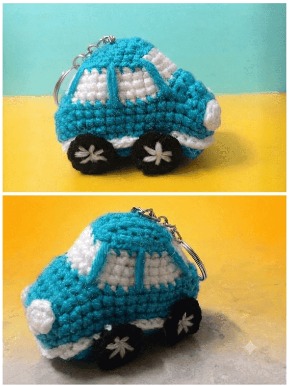 Mini Car Keychain or bag charm
