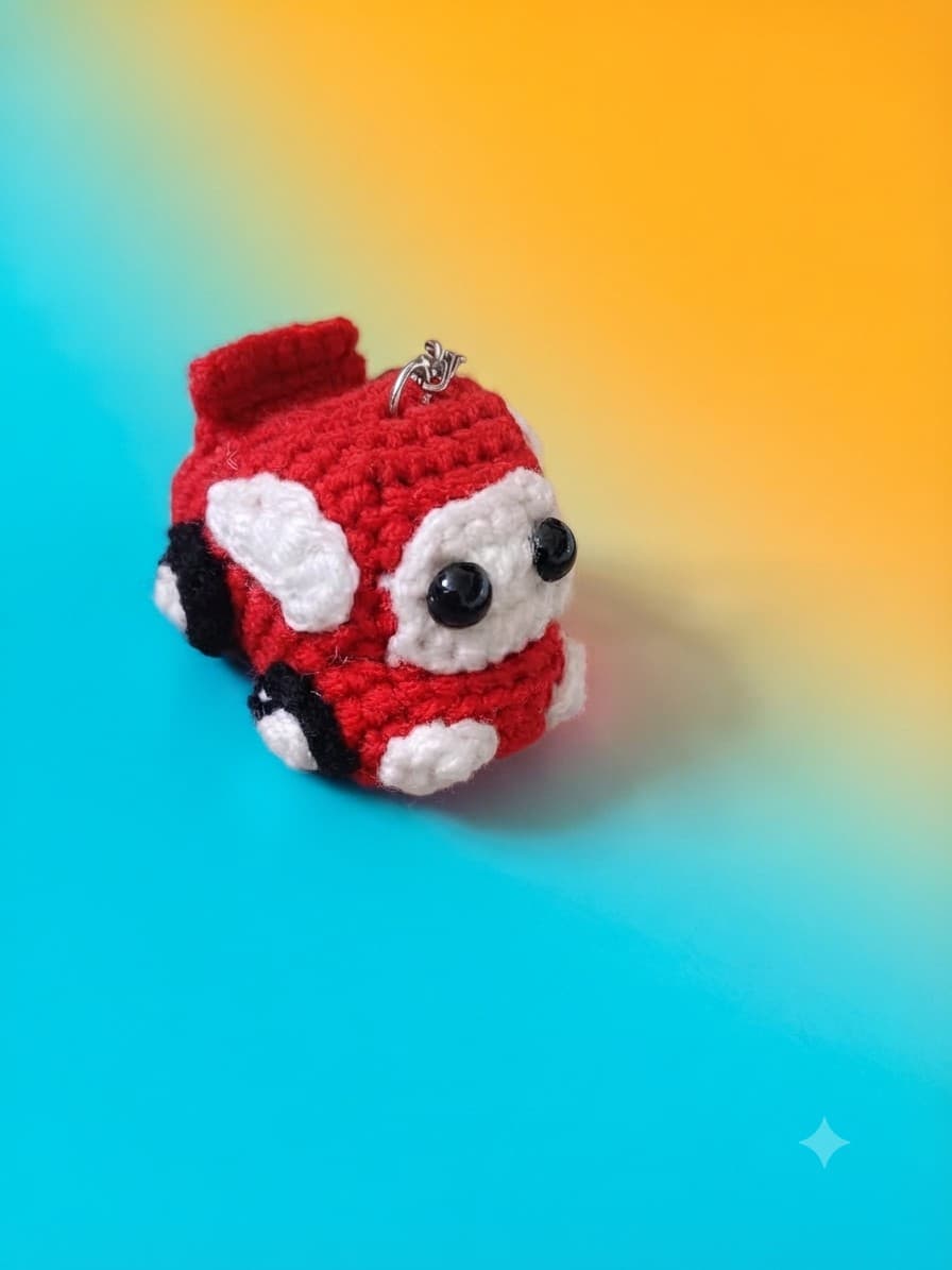 Mini Crochet Race Car