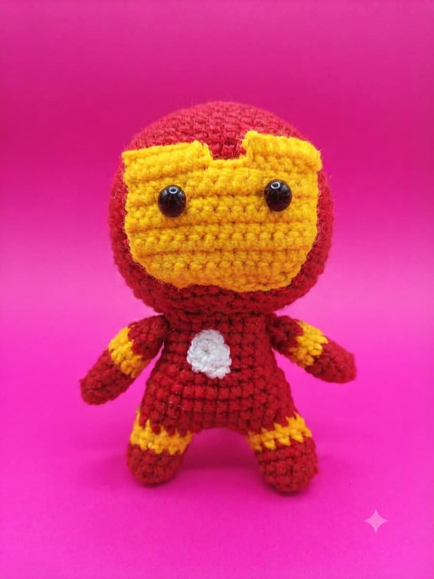 Iron Man Amigurumi Doll