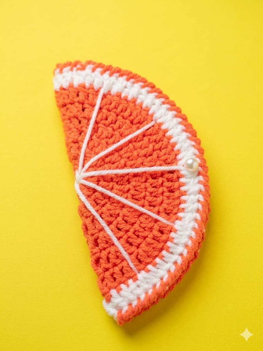 Orange Slice Applique