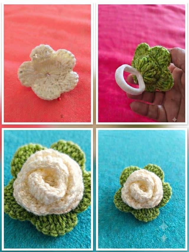 Rose Hair Tie 2